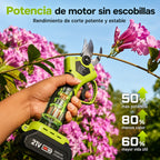 Tijera de Podar Eléctrica Inalámbrica Corte 30mm + 2 Baterías Motor Brushles - SNIPVORA™